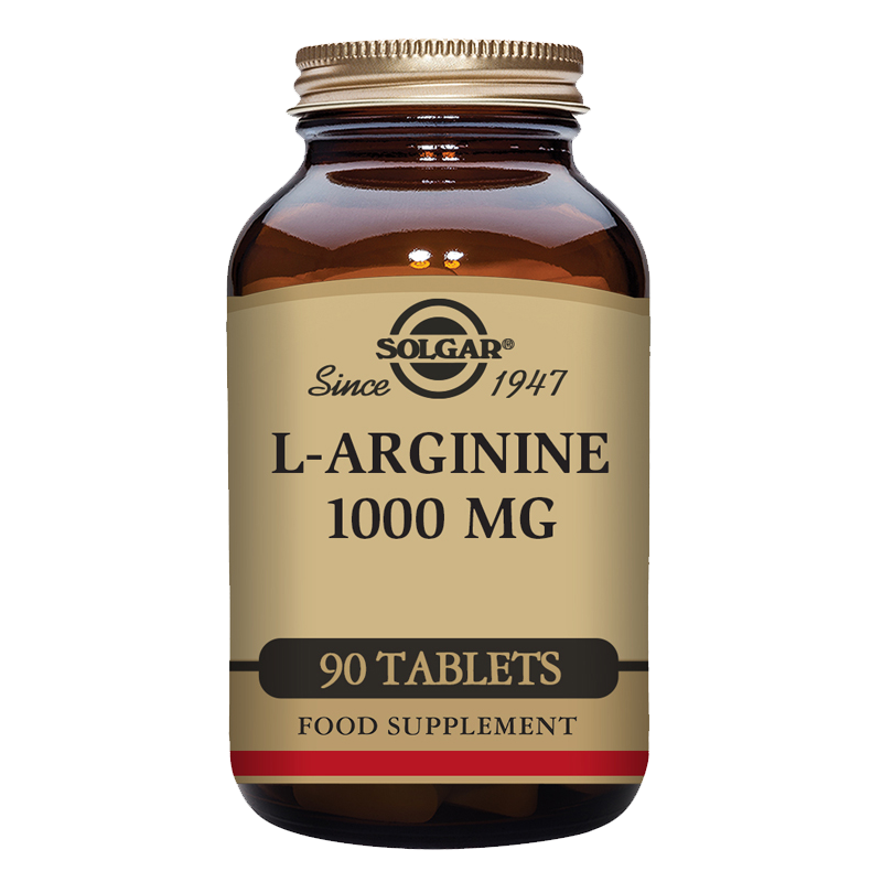 Solgar L-Arginine 1000 mg Tablets - Pack of 90