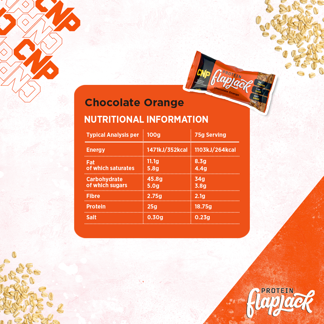 CNP Protein Flapjacks 12x75g