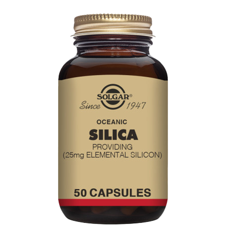 Solgar Oceanic Silica 25 mg Vegetable Capsules - Pack of 50