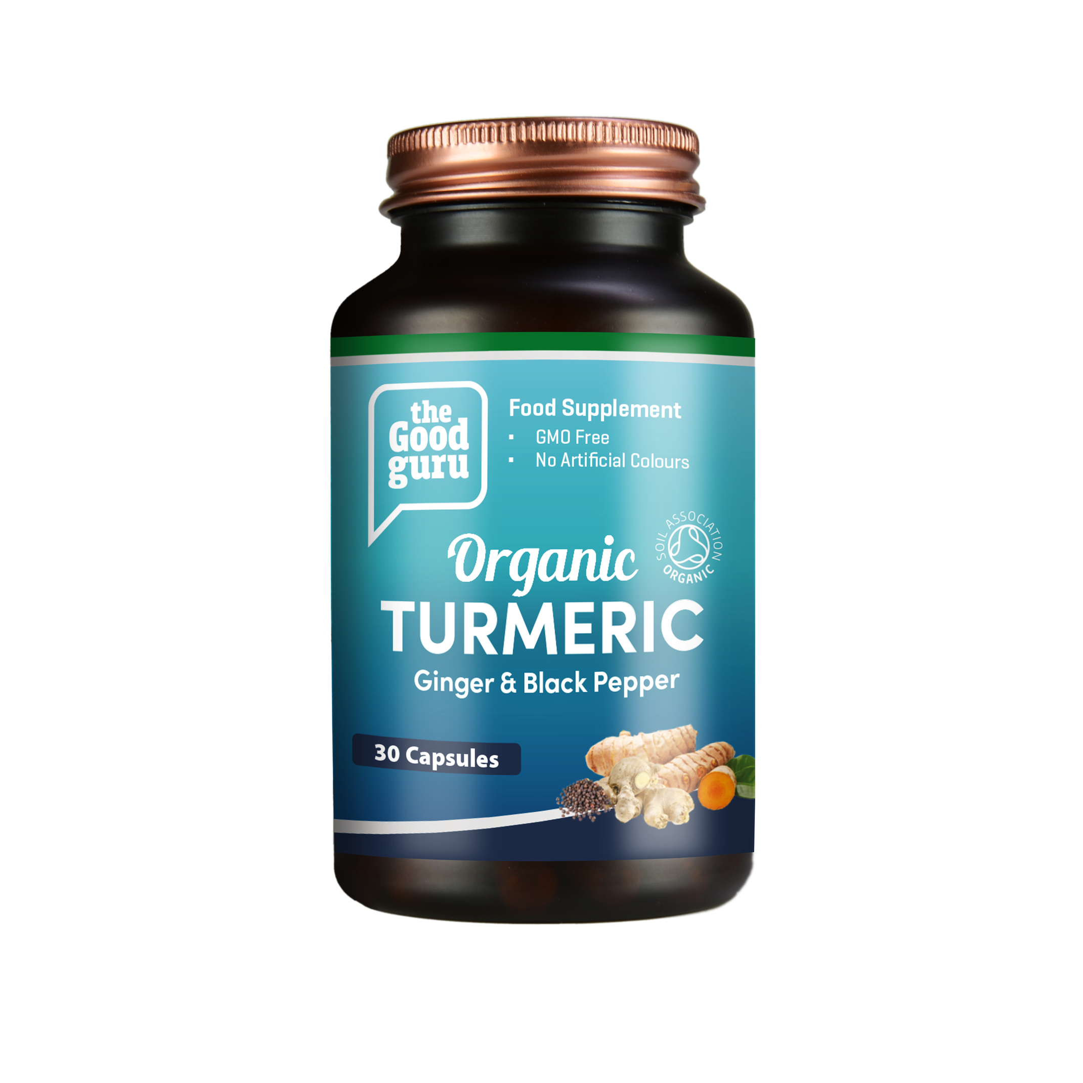 Organic Turmeric + Ginger & Black Pepper
