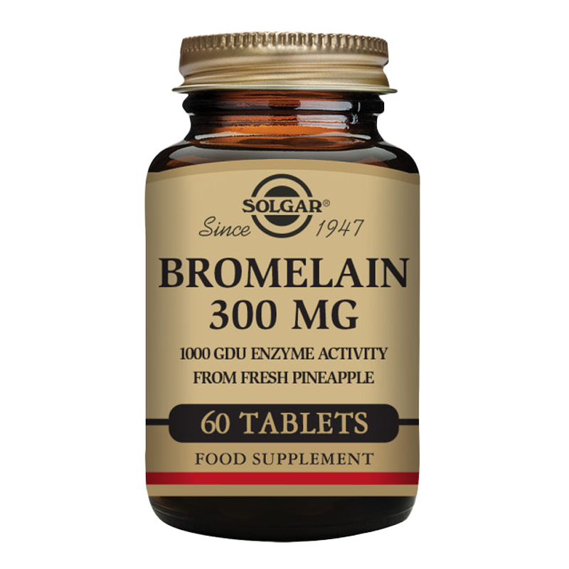 Solgar Solgar Bromelain 300 mg Capsules - Pack of 60