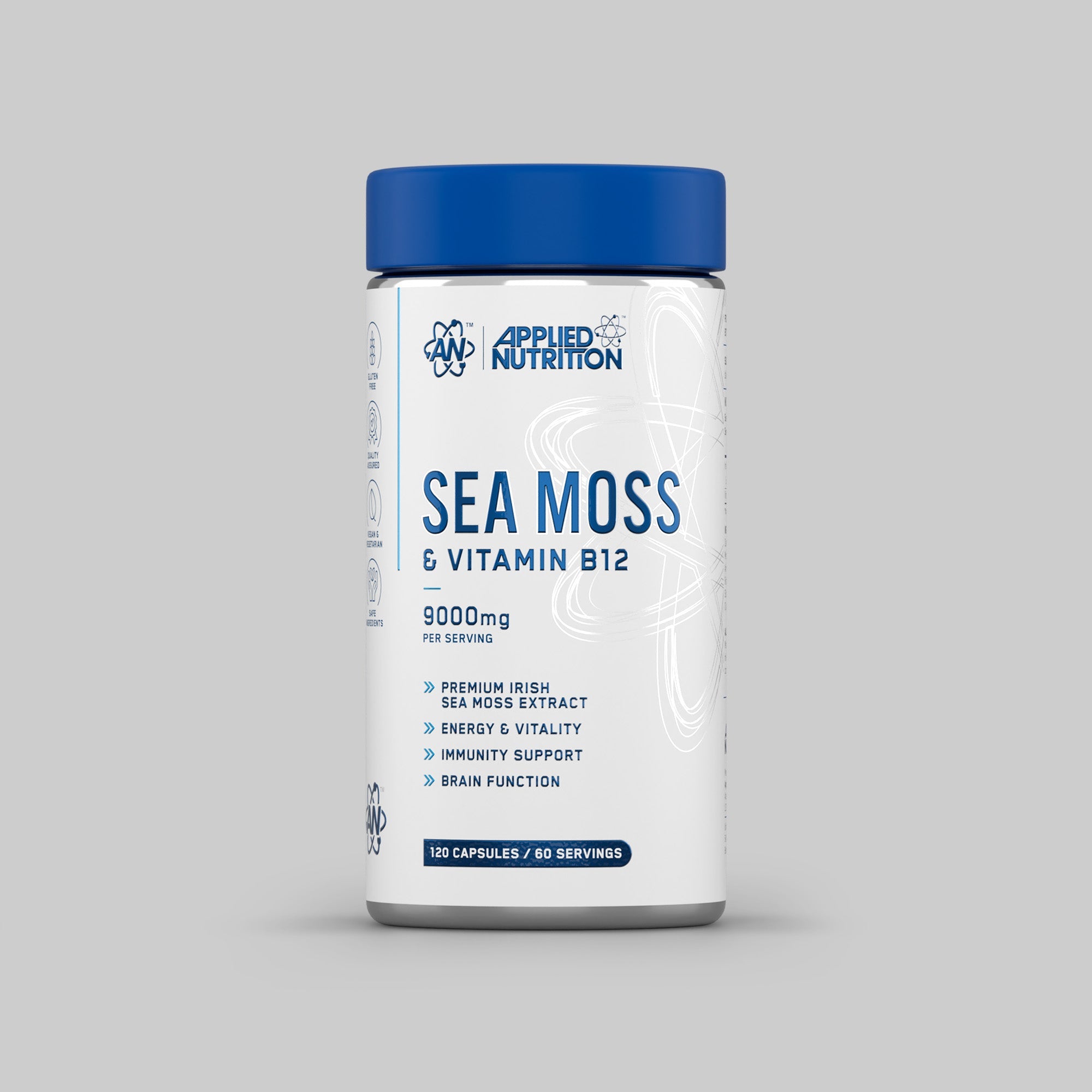 Applied Nutrition Sea Moss & Vitamin B12 Capsules
