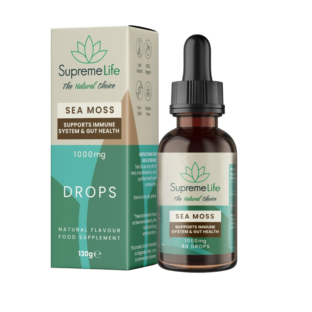 Supreme Life Sea Moss 1000mg Drops 60ml