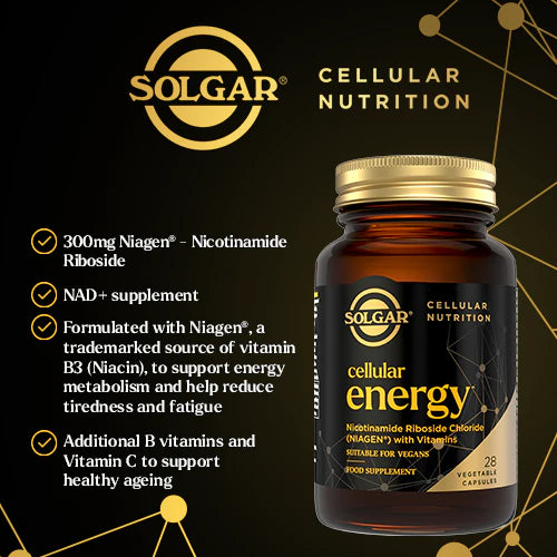 Solgar Solgar® Cellular Energy Vegetable Capsules - Pack of 28