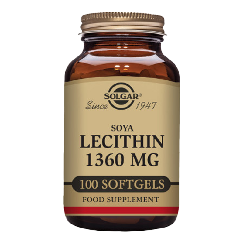 Solgar Soya Lecithin 1360 mg Softgels