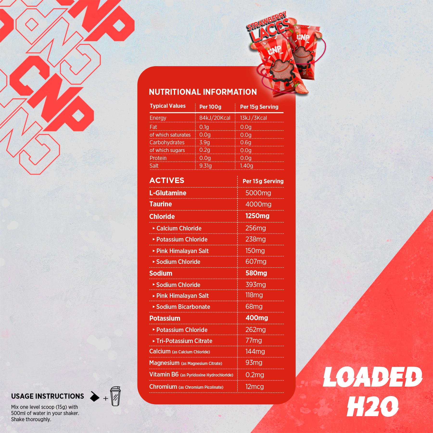CNP Loaded H2O 300g