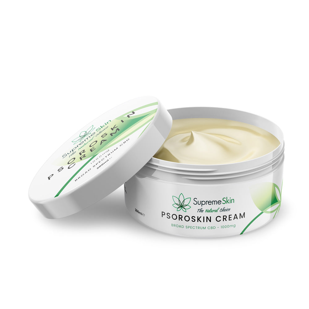 SupremeCBD Psoroskin CBD Cream 200ml (1000mg CBD)