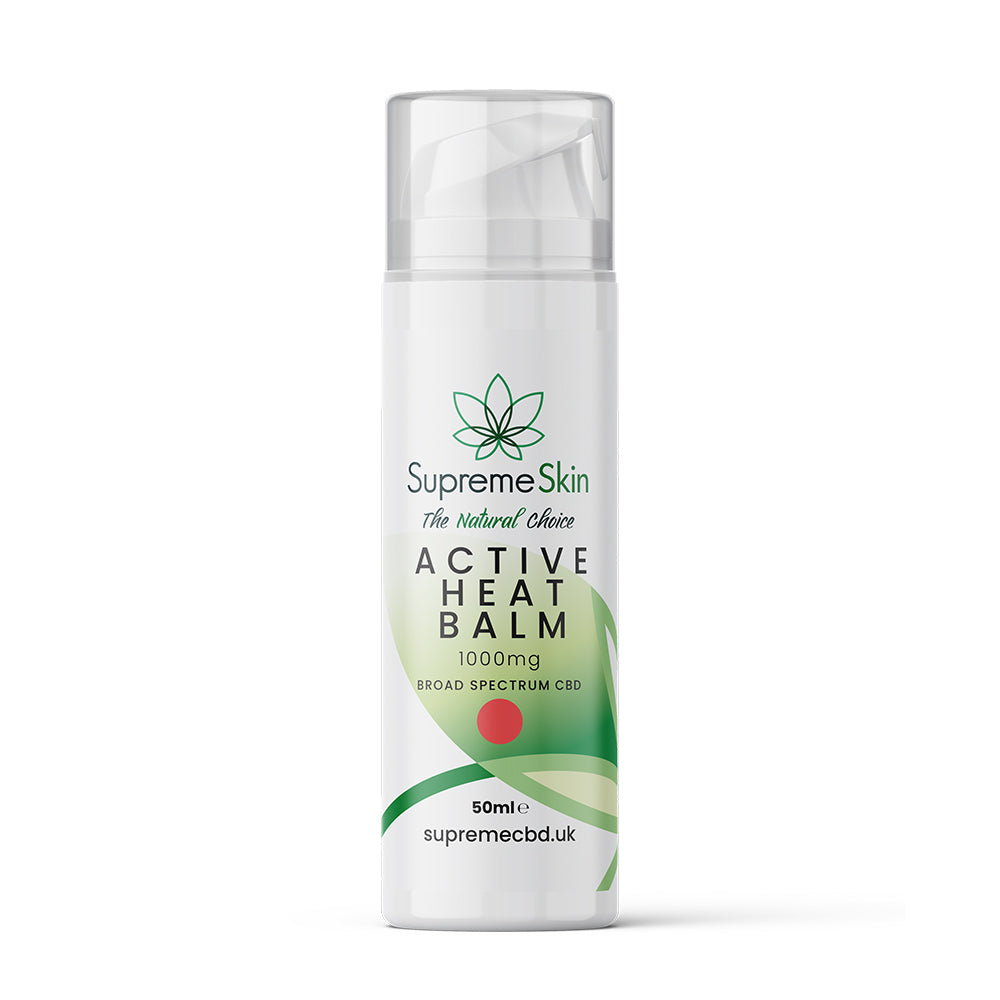 SupremeCBD Active Heat Balm 50ml (1000mg)