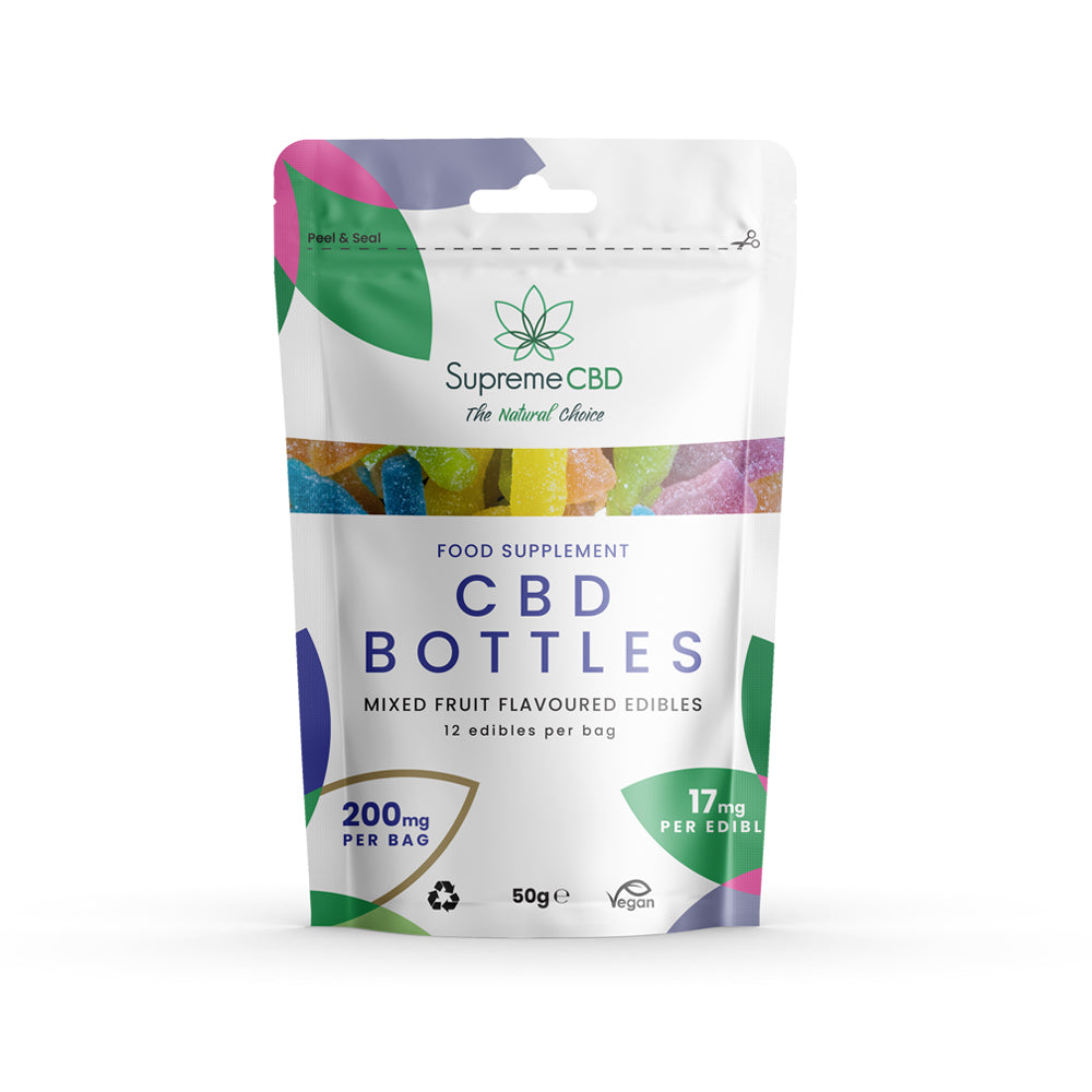 SupremeCBD CBD Gummy Bottles Grab Bag (200mg)
