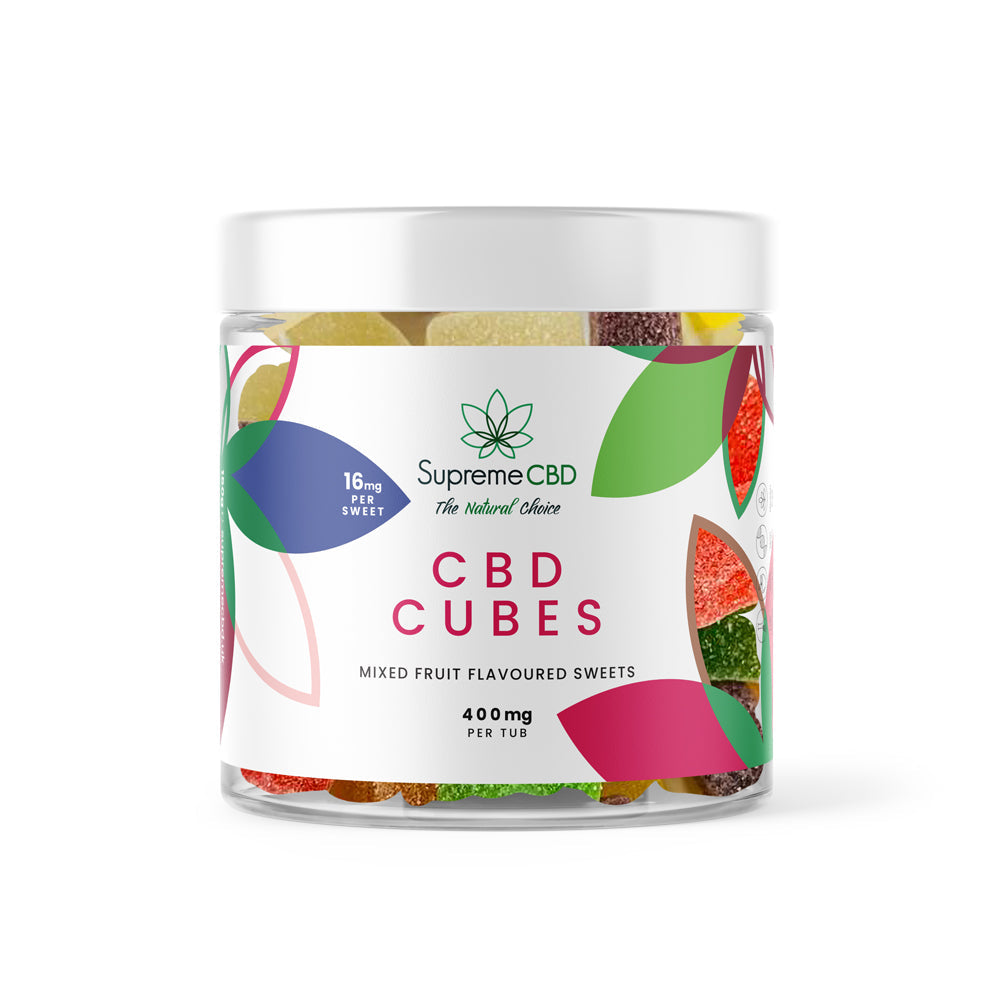 SupremeCBD CBD Fruit Cubes (400mg)