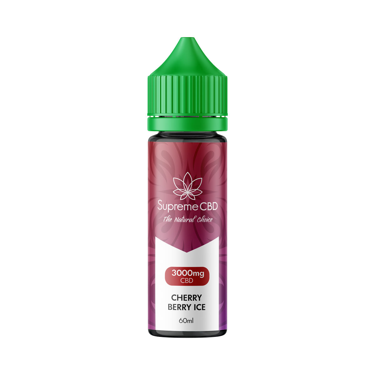 SupremeCBD Cherry Berry Ice E-Liquid 60ml (3000mg)