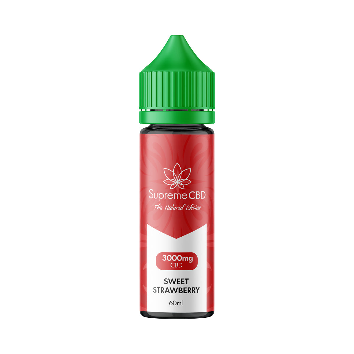 SupremeCBD Sweet Strawberry E-Liquid 60ml (3000mg)