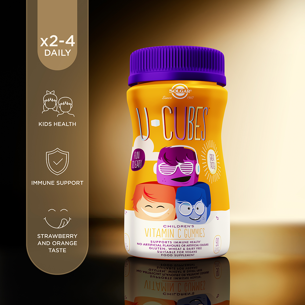 Solgar Solgar® U-Cubes Children's Vitamin C Gummies - Pack of 90