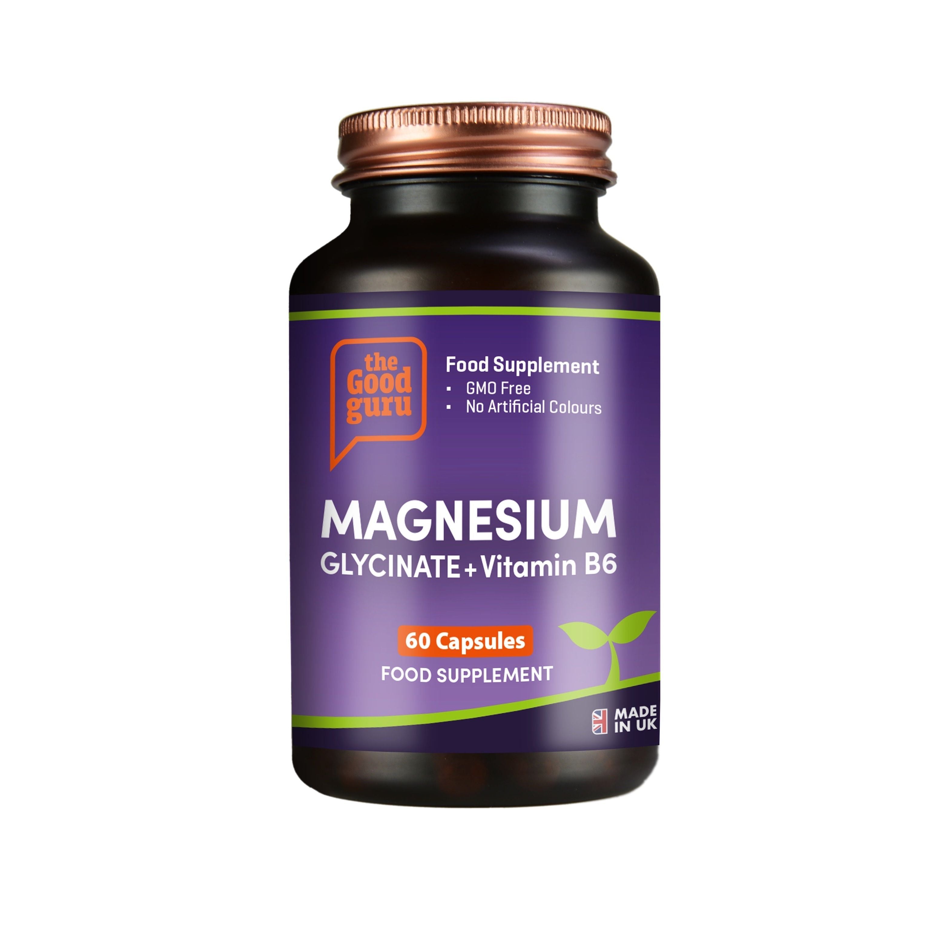 The Good Guru Magnesium Glycinate + Vitamin B6