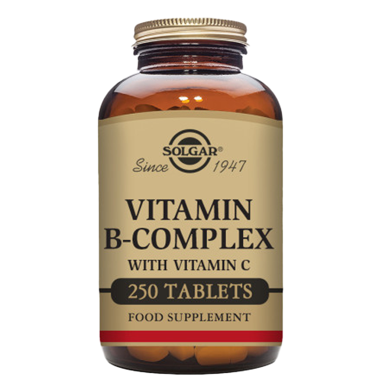 Solgar Vitamin B-Complex with Vitamin C Tablets