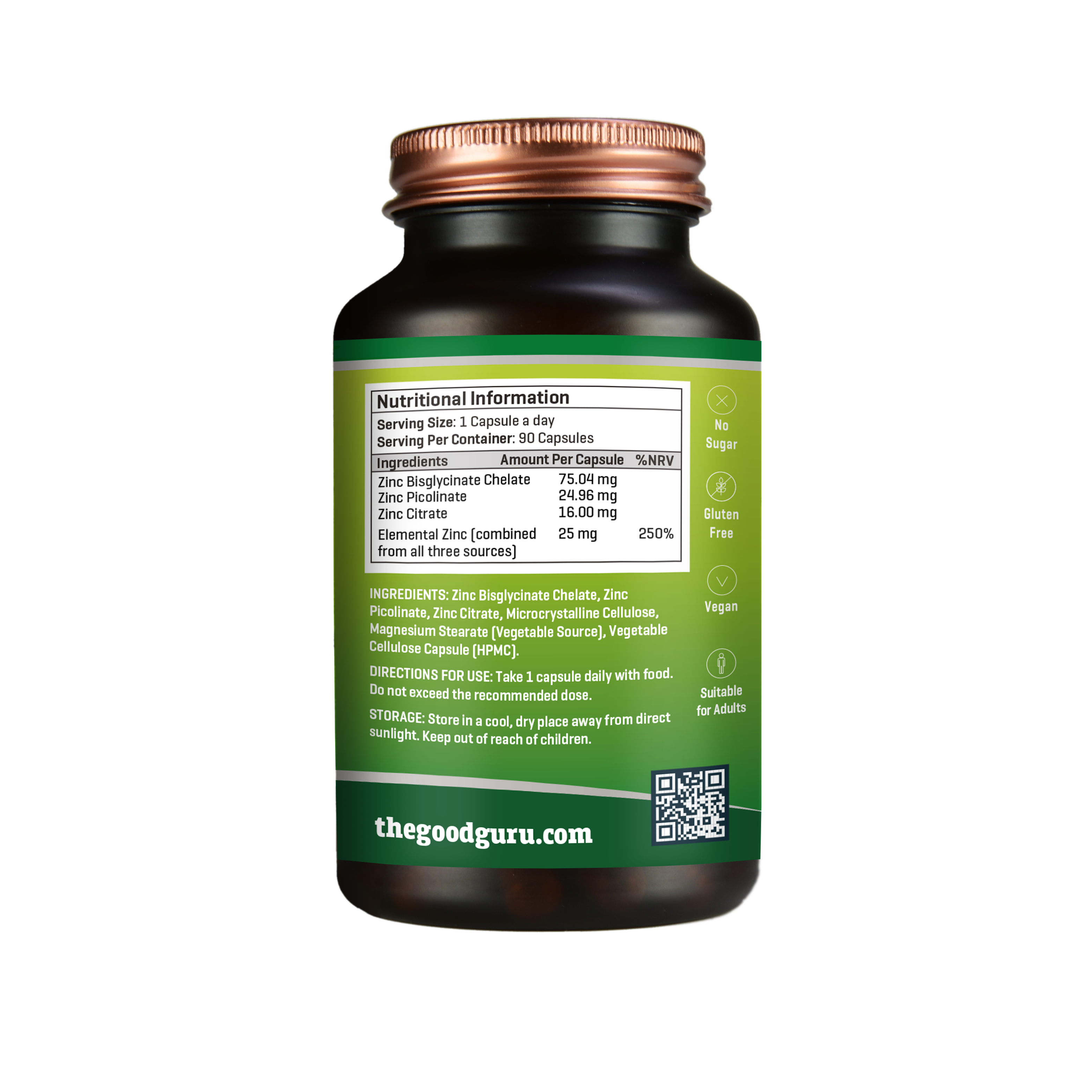 The Good Guru Zinc Complex
