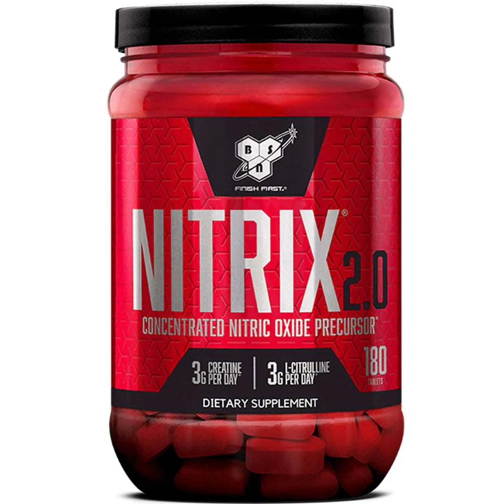BSN Nitrix 2.0 Workout Amplifier Performance & Power 180 Tablets