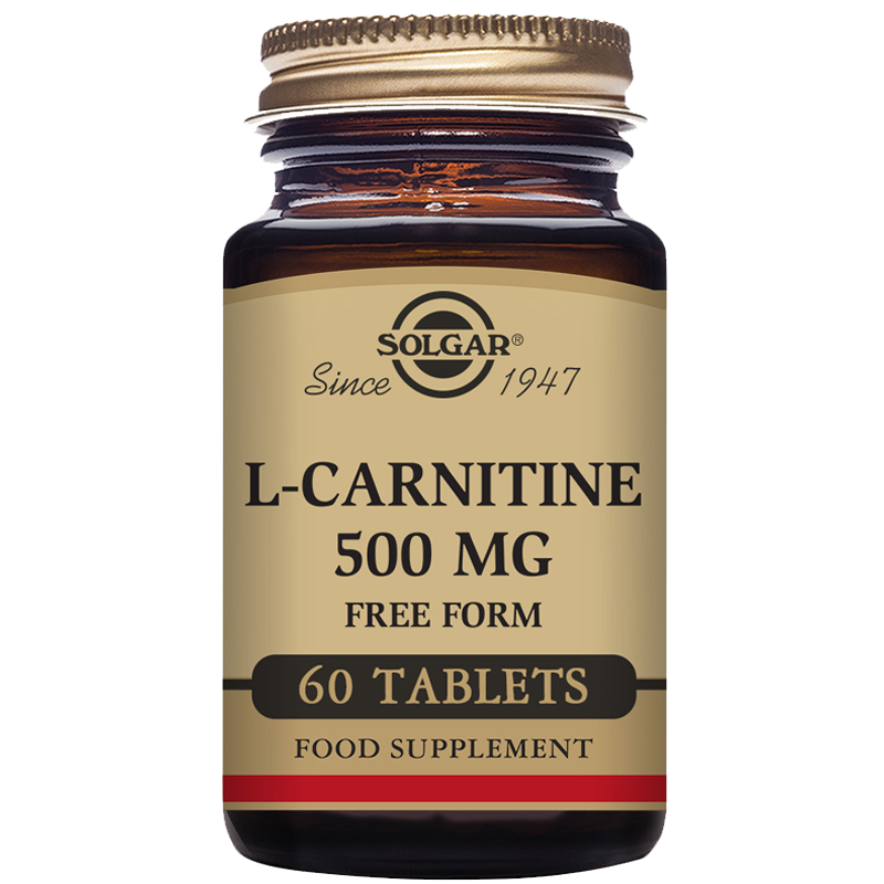 Solgar L-Carnitine 500 mg Tablets