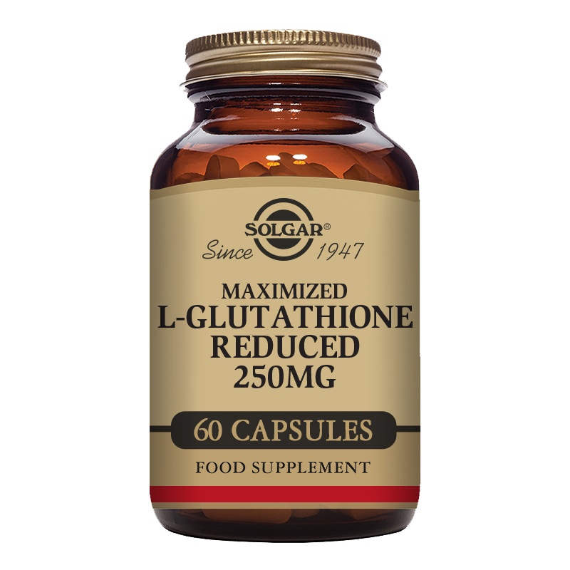 Solgar Maximised L-Glutathione Reduced 250 mg Vegetable Capsules - Pack of 60