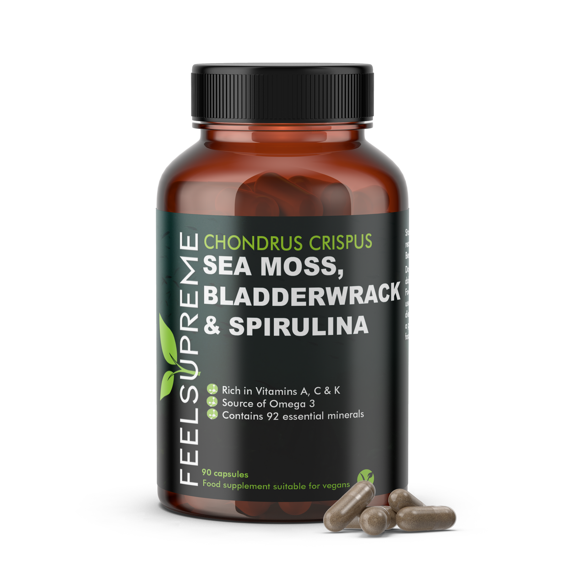 SEA MOSS WITH BLADDERWRACK AND SPIRULINA