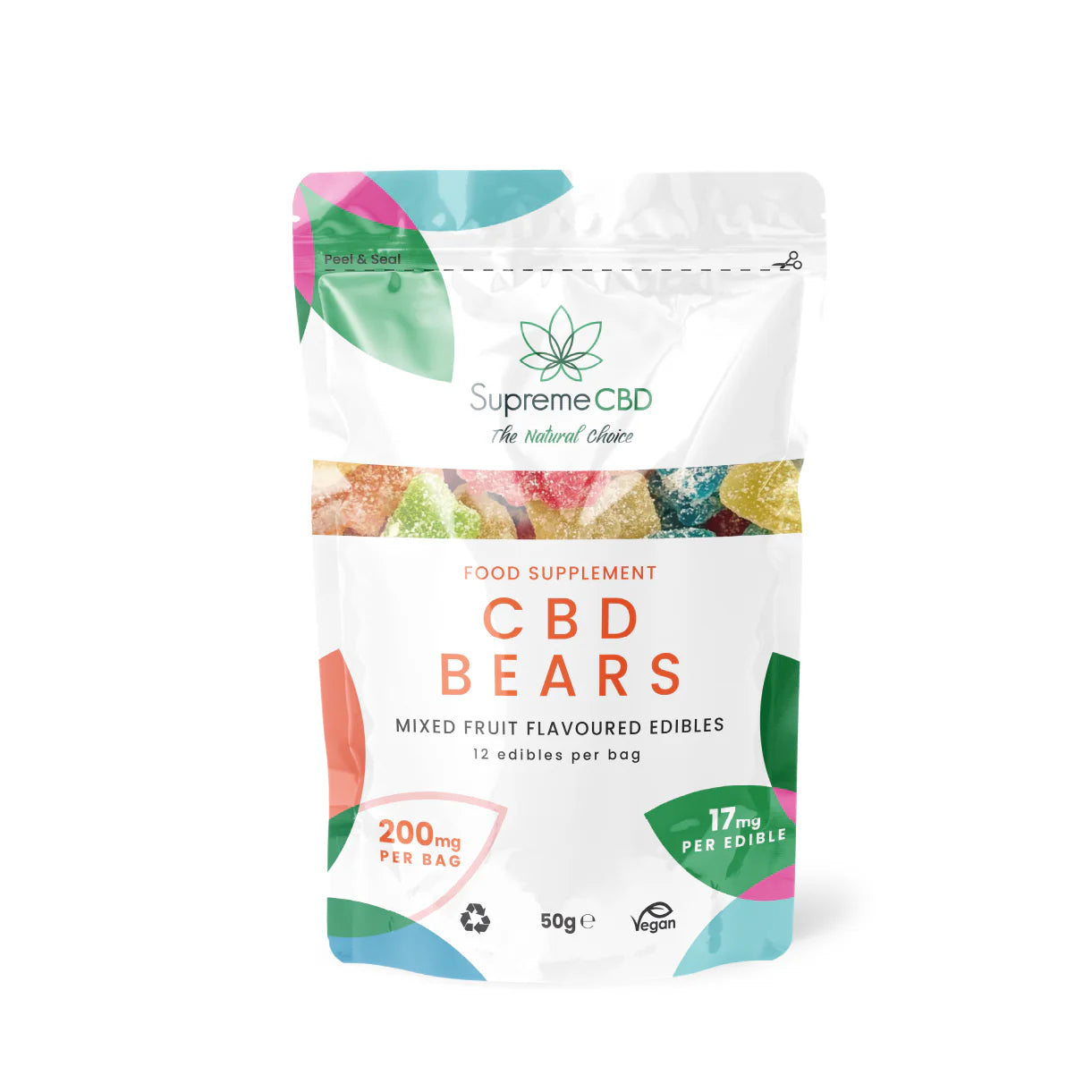 SupremeCBD CBD Gummy Bears Grab Bag (200mg)