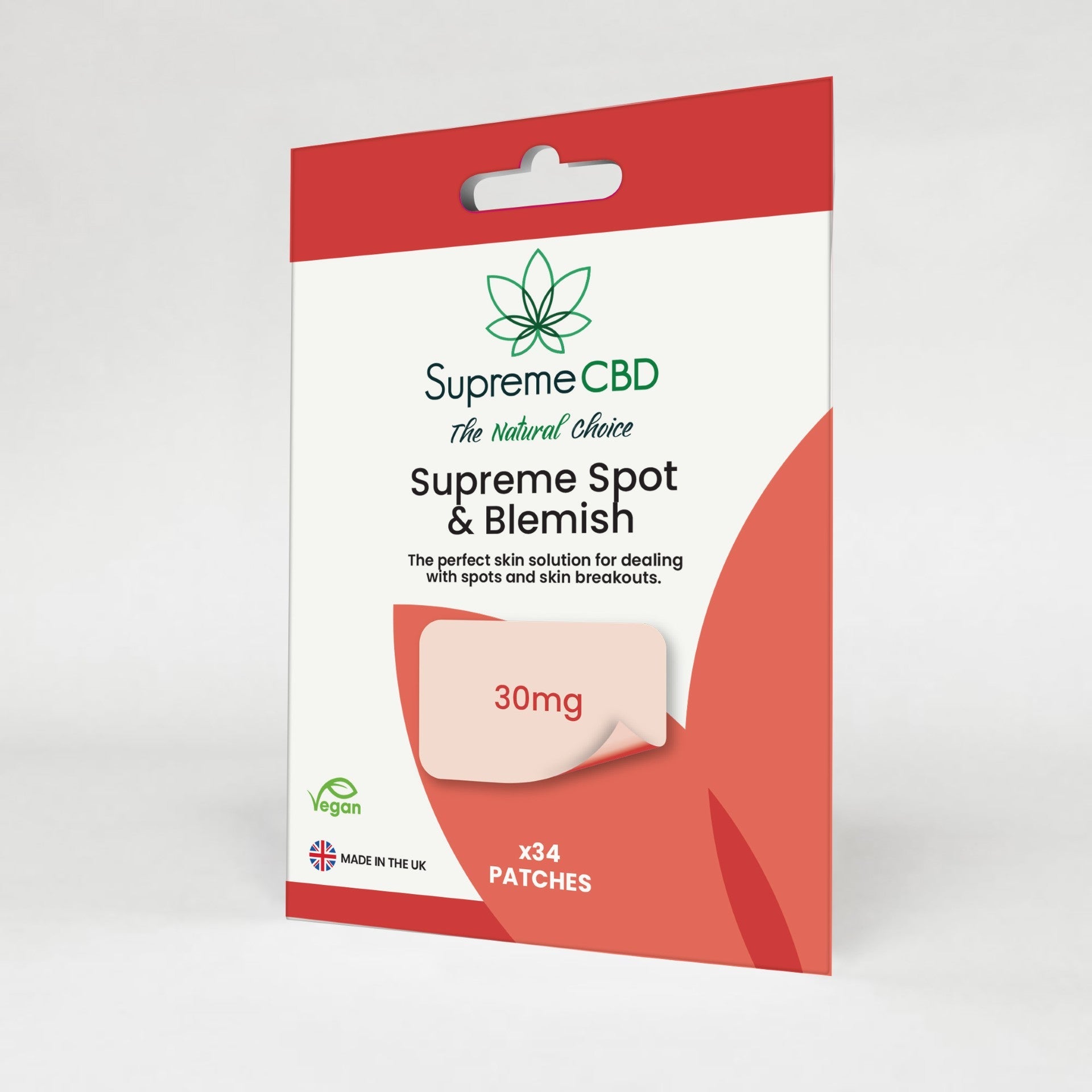 SupremeCBD Spot & Blemish CBD Patches 30mg