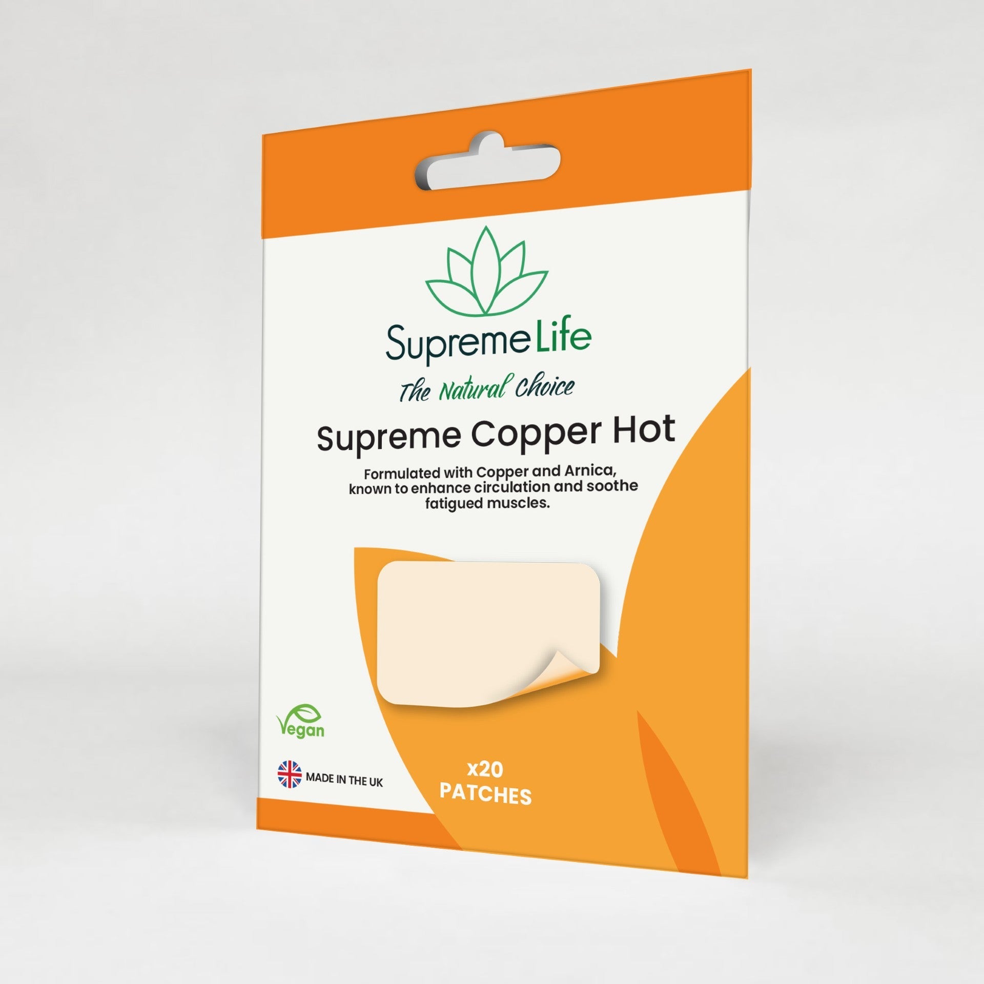 Supreme Life Copper Hot Patches 50mg