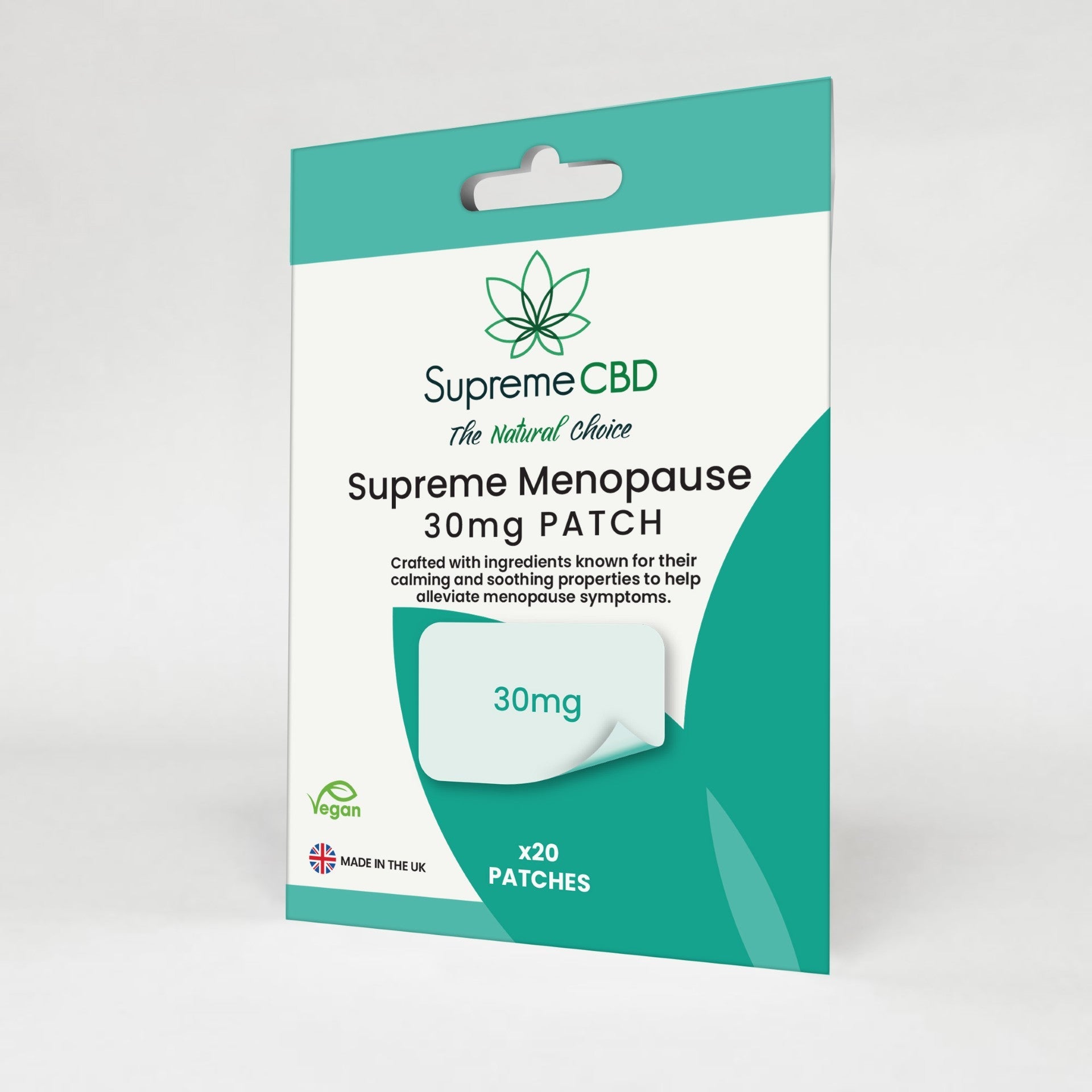 SupremeCBD Menopause CBD Patches 30mg