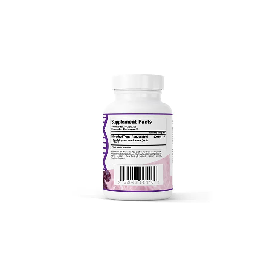 Trans-Resveratrol (60 Capsules)