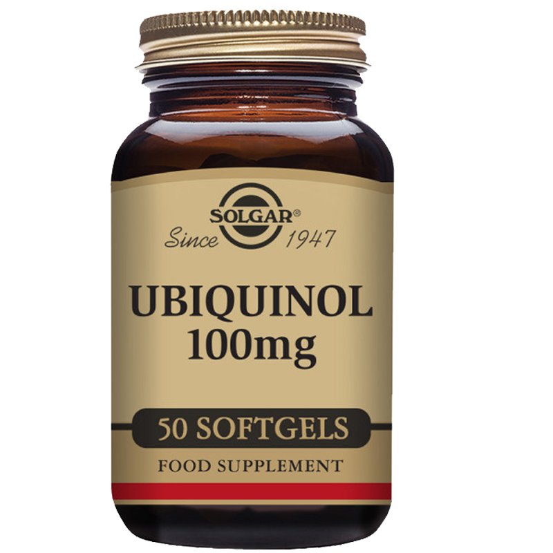 Solgar Ubiquinol 100 mg Softgels - Pack of 50