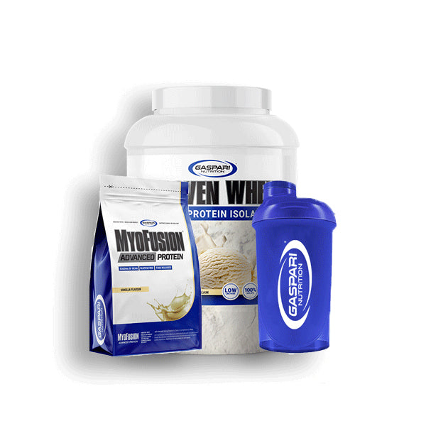 Gaspari PROVEN WHEY™ 1814G + MYOFUSION 500G + SHAKER