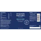 Higher Nature Nails and Hair Formula 120